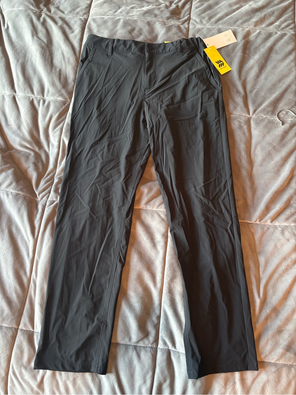 Kid's Black Golf Pants